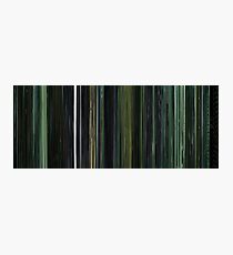 The Matrix Movie Barcode Photographic Print