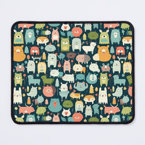 Item preview, Cute Funny Animals Pattern designed and sold by DaliusD.