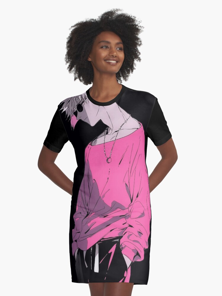 Vs pink cheap t shirt dress