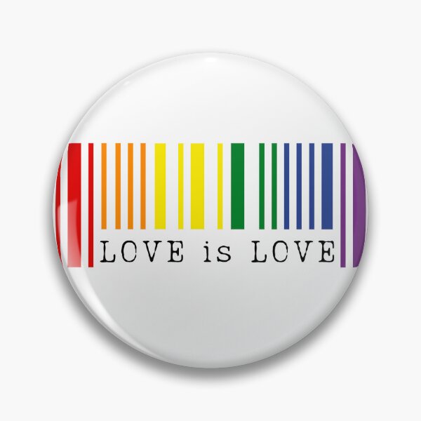 Item preview, Love is Love Barcode LGBTQIA+ designed and sold by PODbyNihar.