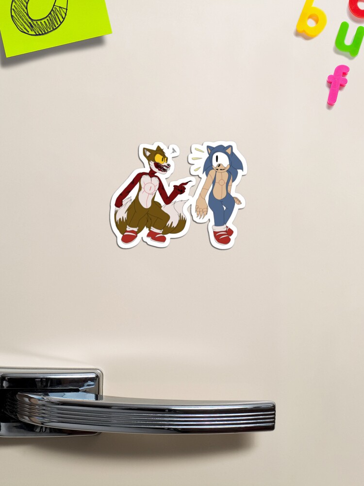 Sonic.EXE And Cyn Sticker for Sale by CyberNE0