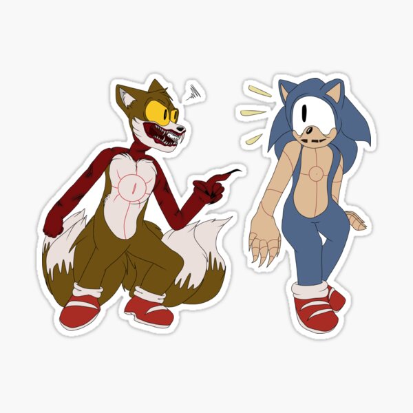 Lord X Vs Sonic Exe Sticker - Lord X Vs Sonic EXE - Discover