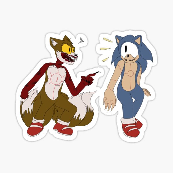 Lord X Sonic Exe Sticker