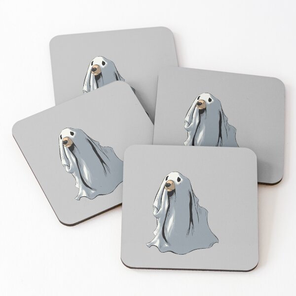 Item preview, Sheet Ghost Dog designed and sold by TheWoodsRDark.