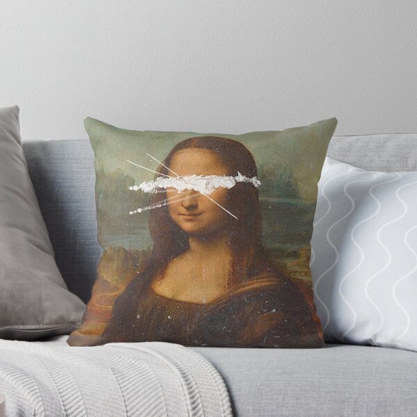 Item preview, Mona Lisa blacked out eyes designed and sold by KlaudiaMunilla.
