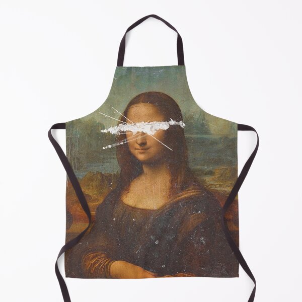 Item preview, Mona Lisa blacked out eyes designed and sold by KlaudiaMunilla.