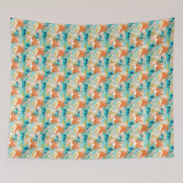 Item preview, Tropical Tempest - Vivacious Sunset Symphony Seamless Pattern- N 20 designed and sold by Moisky Patterns.