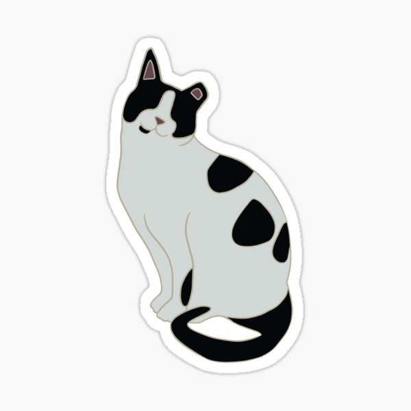 cute kitty Sticker by yeskekelovesu