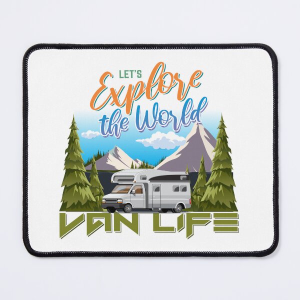 Item preview, Van Life - Lets Explore The World designed and sold by printroute.