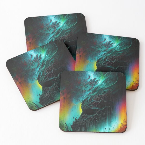 Item preview, Abstract Art Colorful Graphic Dragon designed and sold by RonaldoArt.