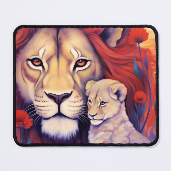Item preview, Lion with cub designed and sold by Liljinkzy.