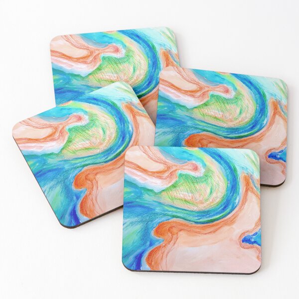 Item preview, sand colors. Foz do Arelho. vista aérea designed and sold by Tereza Pilar Art.