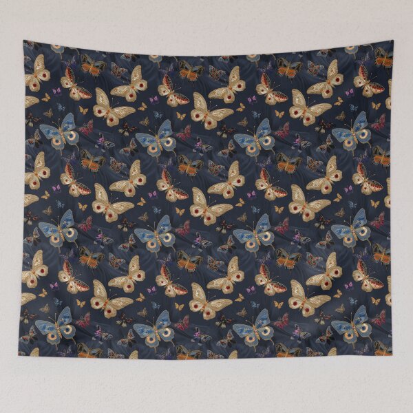 Item preview, Butterfly silk embroidery pattern designed and sold by KatyaH1965.