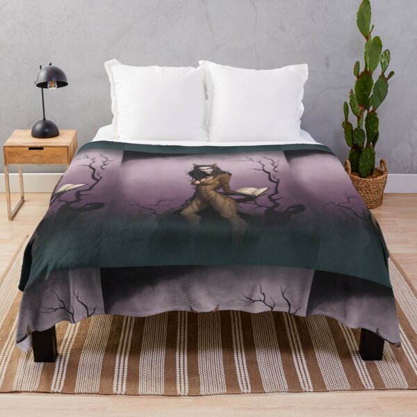 Item preview, A female werewolf witch illustration designed and sold by Vintage Designs +.