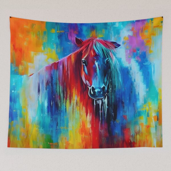 Item preview, Horse Abstract designed and sold by christineiris.