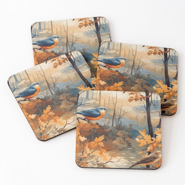 Item preview,  Wings in the Wild: A captivating and awe-inspiring design of birds among trees and foliage, inspired by the dazzling aesthetics of Albert Bierstadt. designed and sold by SBD-Shop.
