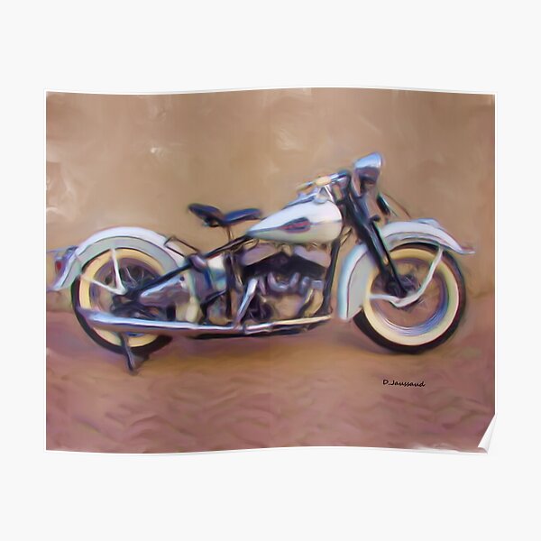 45' Harley Davidson Poster