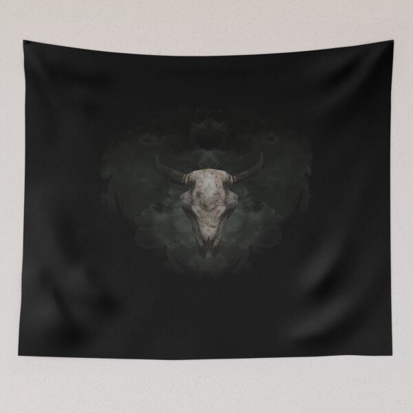 Item preview, Skull Buffalo Art  designed and sold by U-mule.