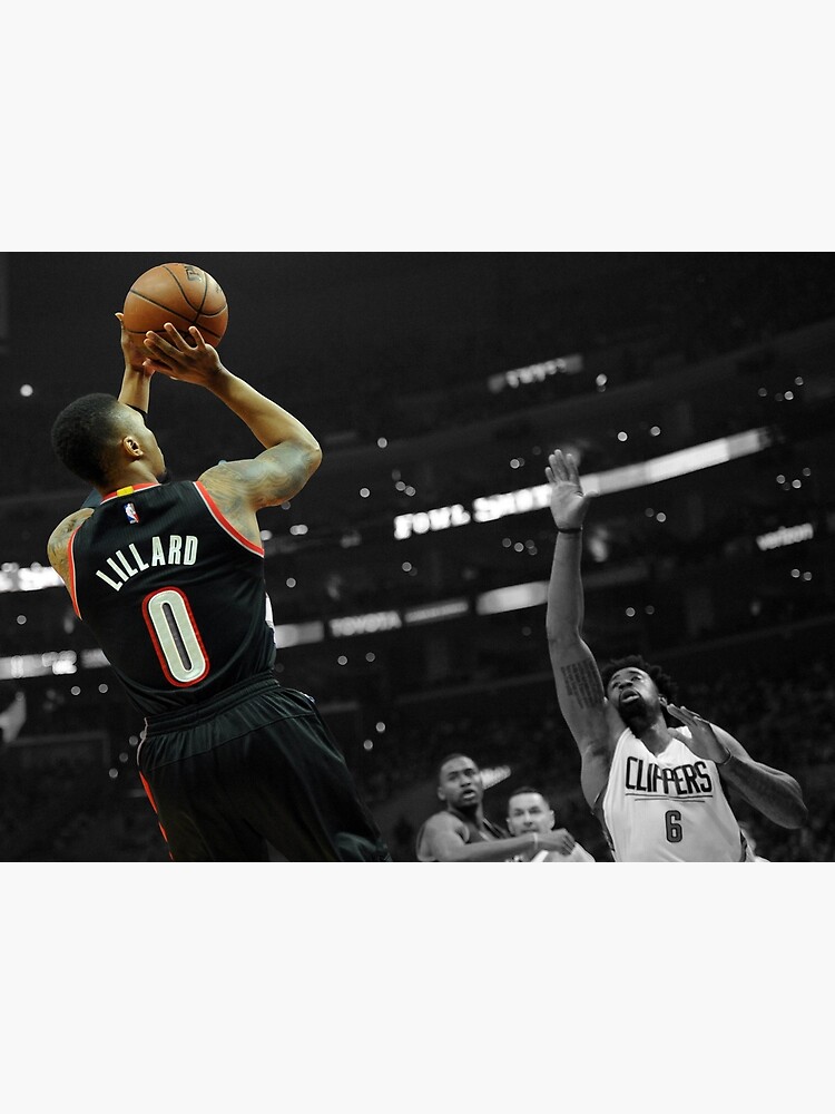 Damian Lillard over DJ Photographic Print