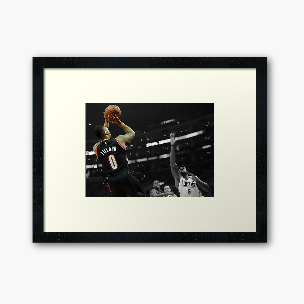 Damian Lillard over DJ Photographic Print