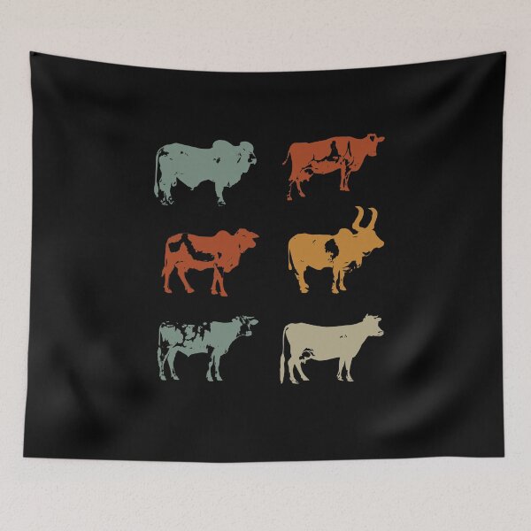 Item preview, Retro Cow Lover Men Farm Animals Vintage Cow designed and sold by DSWShirts.
