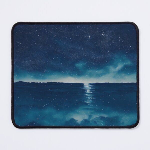 Item preview, Celestial Marine World | Tranquil Ocean and Starry Brilliance designed and sold by Polariszero.