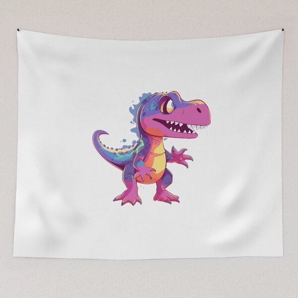 Item preview, Curious Compsognathus: Curious and Inquisitive Dinosaur designed and sold by CozyCanvasCrew.
