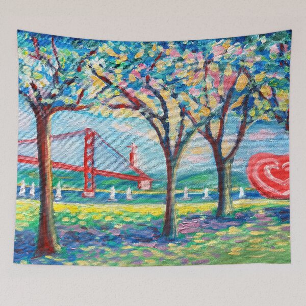 Item preview, Tejo river. plein air. Lisbon designed and sold by Tereza Pilar  Art.