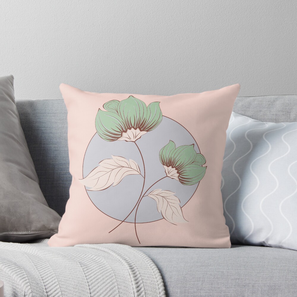Item preview, Throw Pillow designed and sold by raumundinhalt.