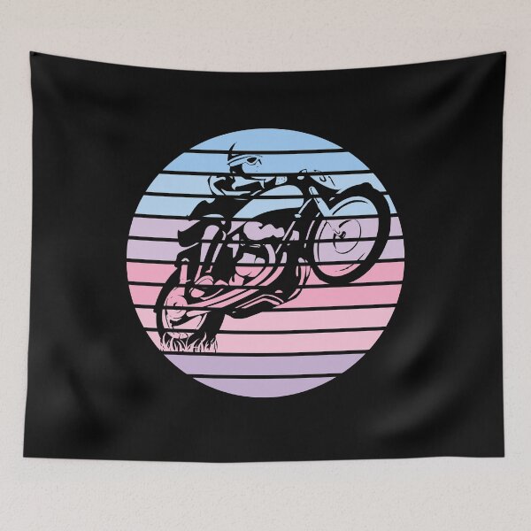 Item preview, Sunset with Motorbike Rider designed and sold by Amazing-Kortez.