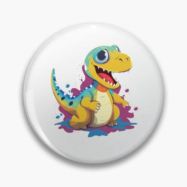 Artikelvorschau, Cheerful Camarasaurus: Cheerful and Playful Dinosaur entworfen und verkauft von CozyCanvasCrew.