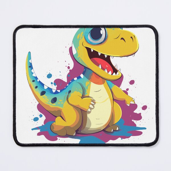 Artikelvorschau, Cheerful Camarasaurus: Cheerful and Playful Dinosaur entworfen und verkauft von CozyCanvasCrew.