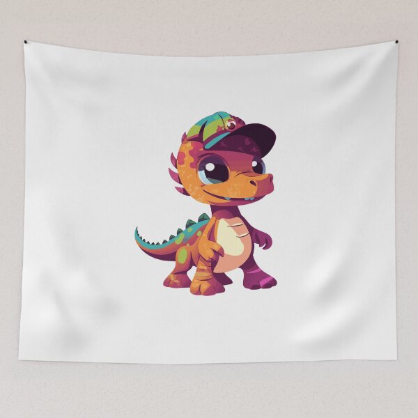 Item preview, Bright Brachiosaurus: Bright and Radiant Dinosaur designed and sold by CozyCanvasCrew.