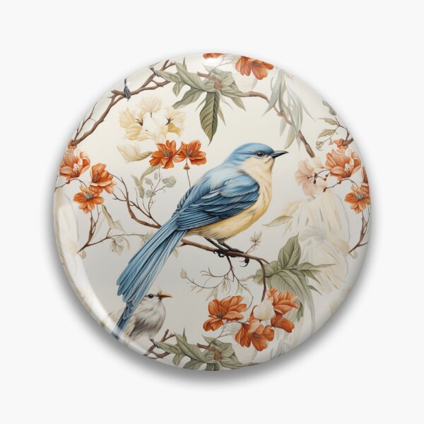 Item preview,   Birds painted with delicate watercolor strokes, following the style of John James Audubon. designed and sold by SBD-Shop.
