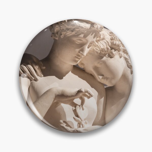 Item preview, Cupid and Psyche standing, Antonio Canova. designed and sold by Paolo Modena Photography    -   Fine Italian Art.