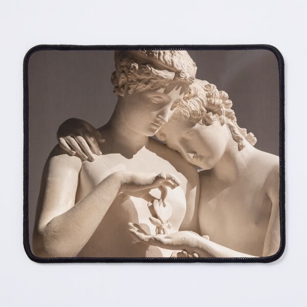 Item preview, Cupid and Psyche standing, Antonio Canova. designed and sold by Paolo Modena Photography - Fine Italian Art.