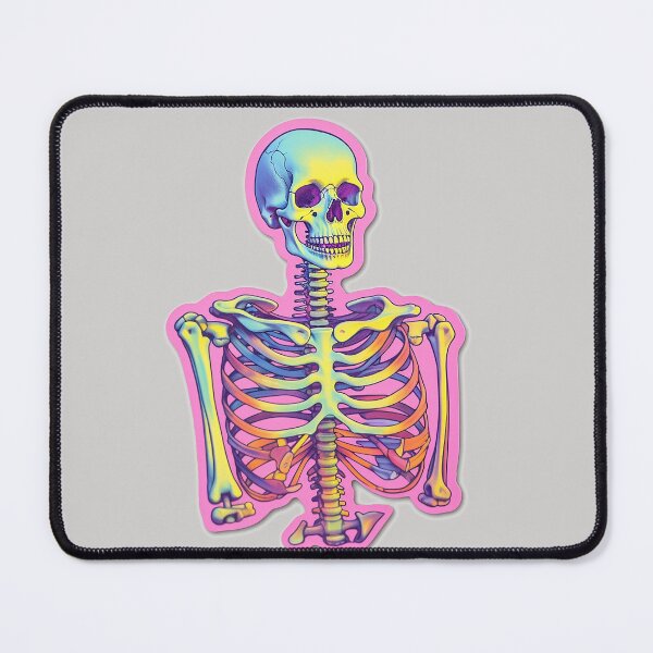 Item preview, Neon skeleton designed and sold by StrawberryStudio.