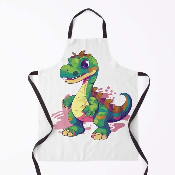 Aperçu de l'œuvre Active Abrosaurus: Active and Adventurous Dinosaur créée et vendue par CozyCanvasCrew.