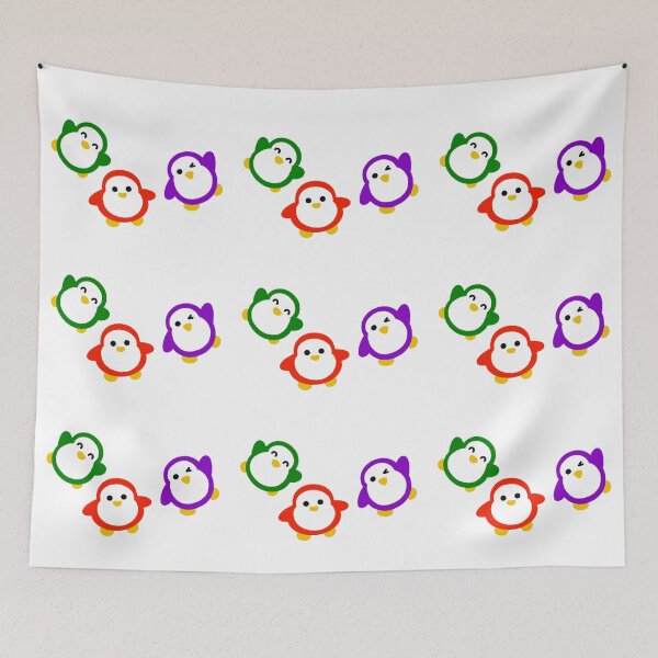 Item preview, baby penguin trio designed and sold by Sunny-Sally.