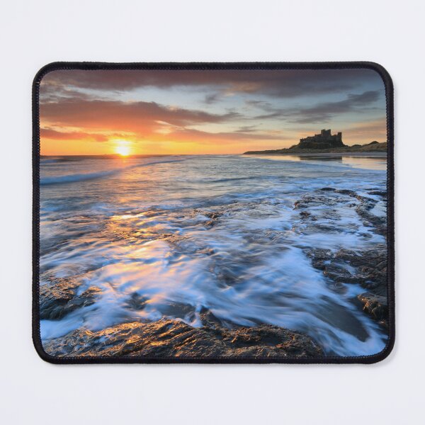 Item preview, Sunrise at Bamburgh designed and sold by bitm2007.