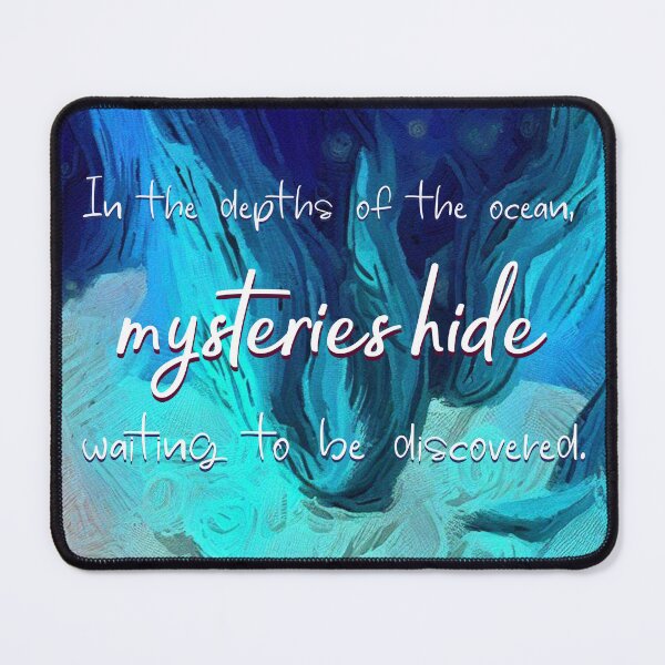 Item preview, Ocean Quotes: Hidden Mysteries (Reef 3) designed and sold by blue-planet-art.