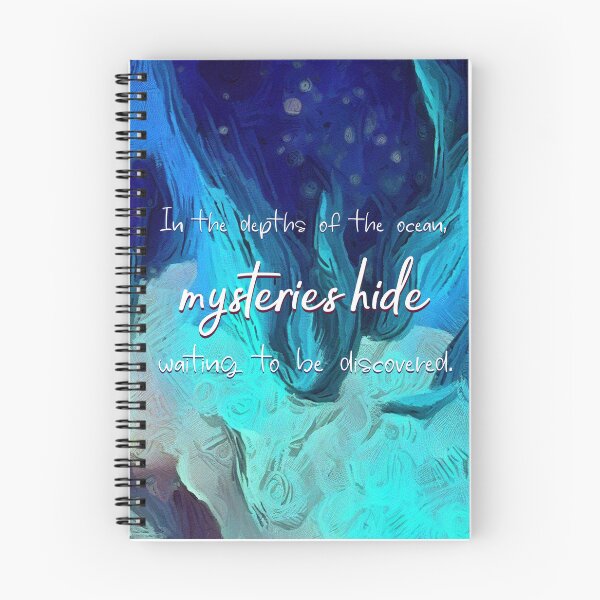 Item preview, Ocean Quotes: Hidden Mysteries (Reef 3) designed and sold by blue-planet-art.