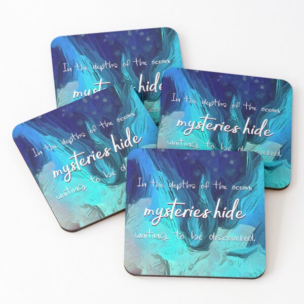 Item preview, Ocean Quotes: Hidden Mysteries (Reef 3) designed and sold by blue-planet-art.