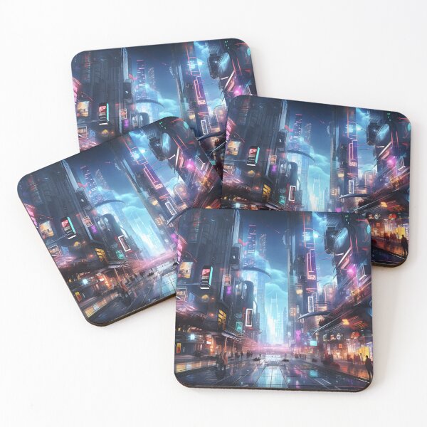 Item preview, Gravity Shift Cityscape Art designed and sold by MystiCanvas.