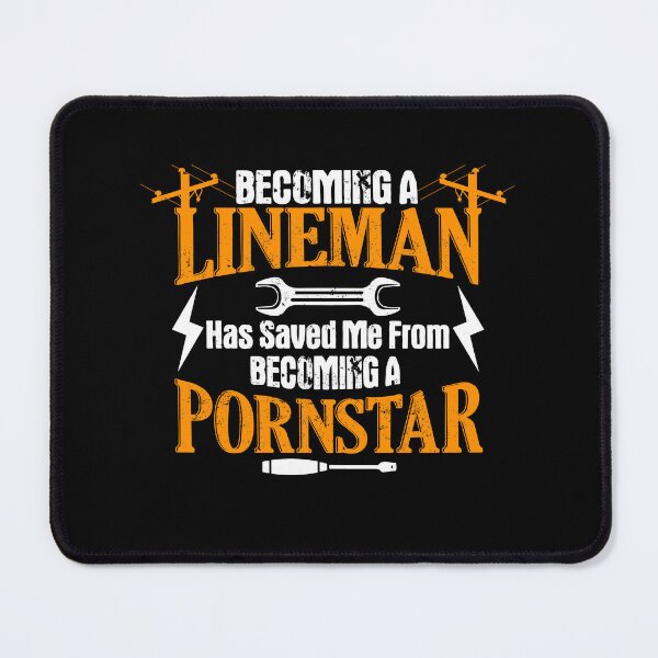Item preview, Funny Lineman Father Men Electric Cable Lineman designed and sold by DSWShirts.