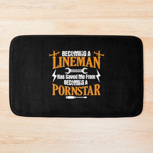 Item preview, Funny Lineman Father Men Electric Cable Lineman designed and sold by DSWShirts.