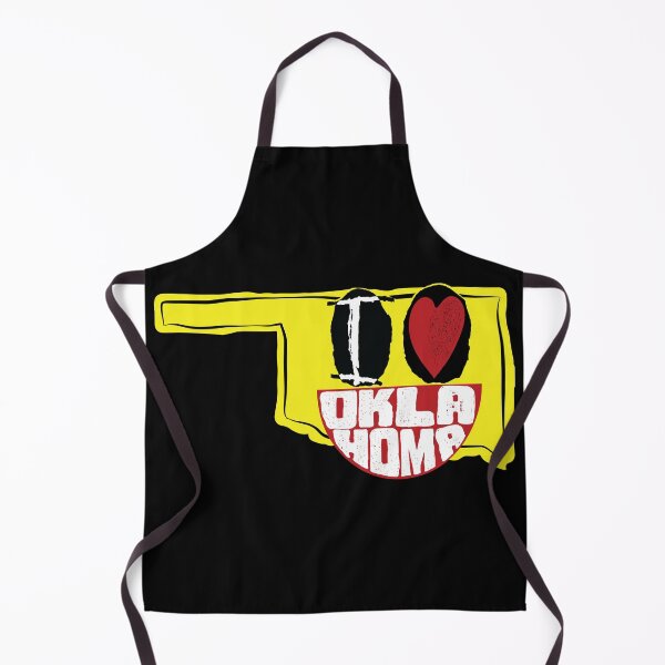 Item preview, I Love Oklahoma Smiling Happy Face designed and sold by pelagio.