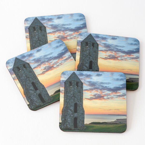 Item preview, St Catherine's Oratory at sunset designed and sold by bitm2007.