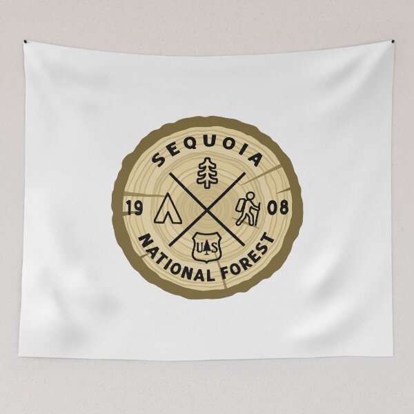 Item preview, Sequoia National Forest Log Slice designed and sold by VanyaKar.