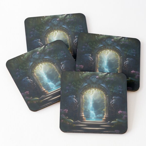 Item preview, Portal to the Mythical Rainforest Realm designed and sold by MystiCanvas.